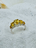 Load image into Gallery viewer, Citrine Ring in the sand