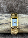 Load image into Gallery viewer, Vintage Elgin Quartz Ladies Watch on wood with fur background