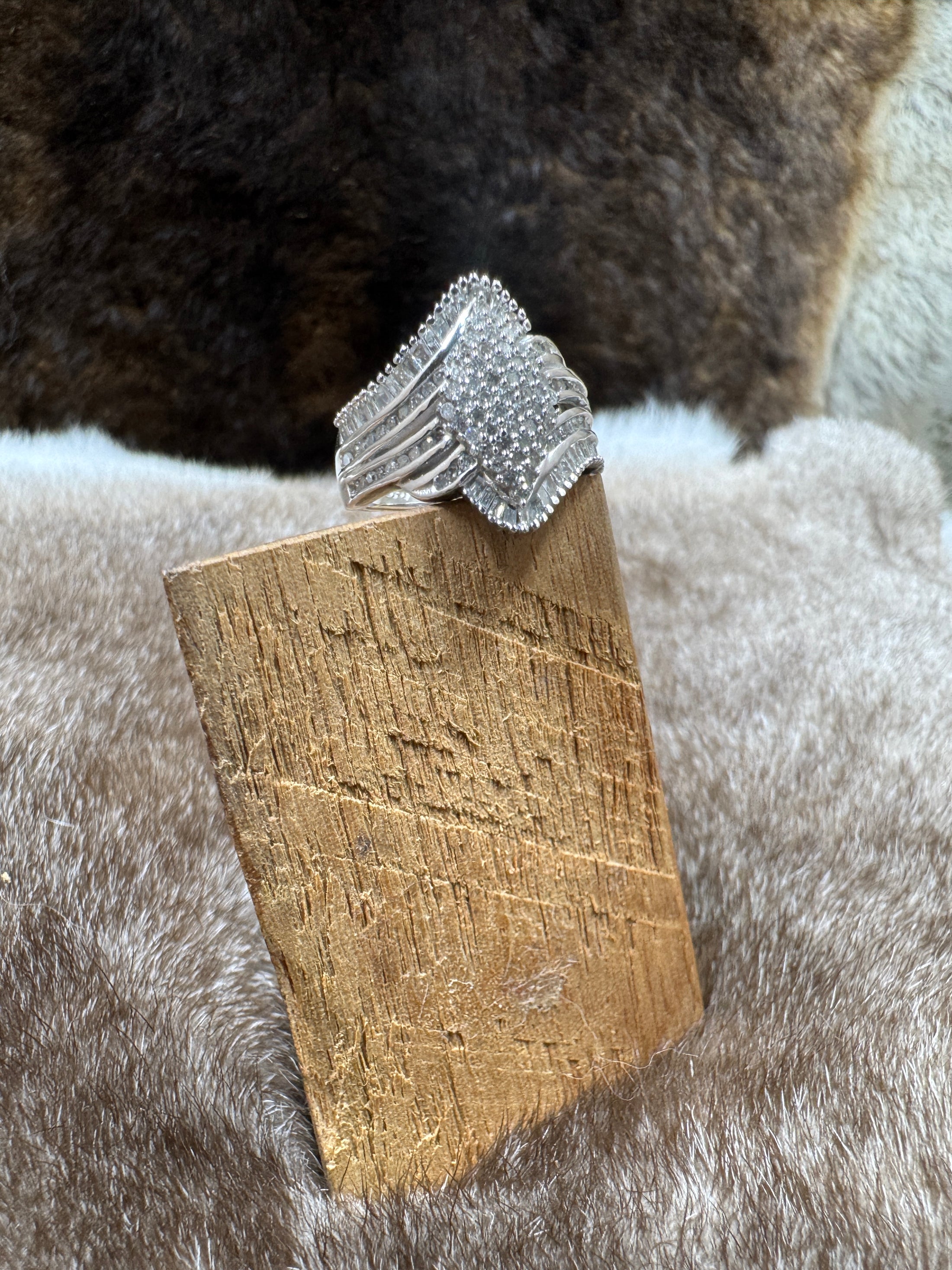 Silver Drift Ring by D’Joy