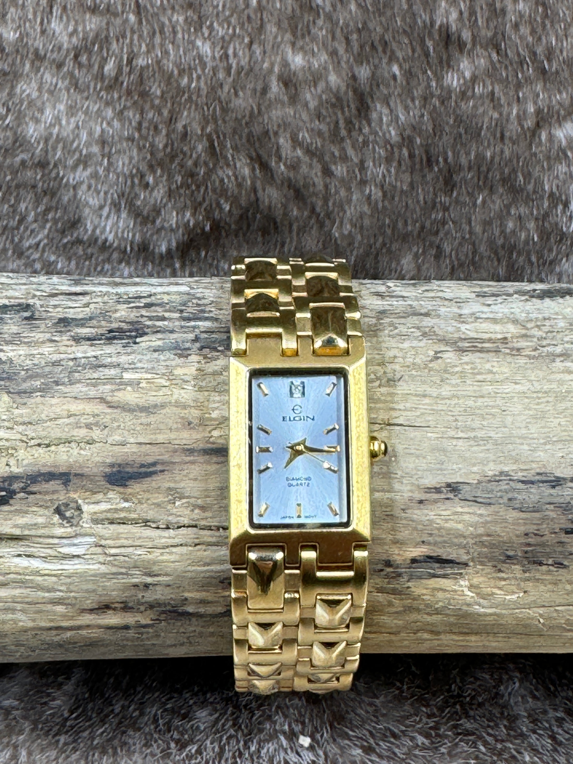 Quartz Watch Elgin Women's Watch Antique Elgin Quartz Watch