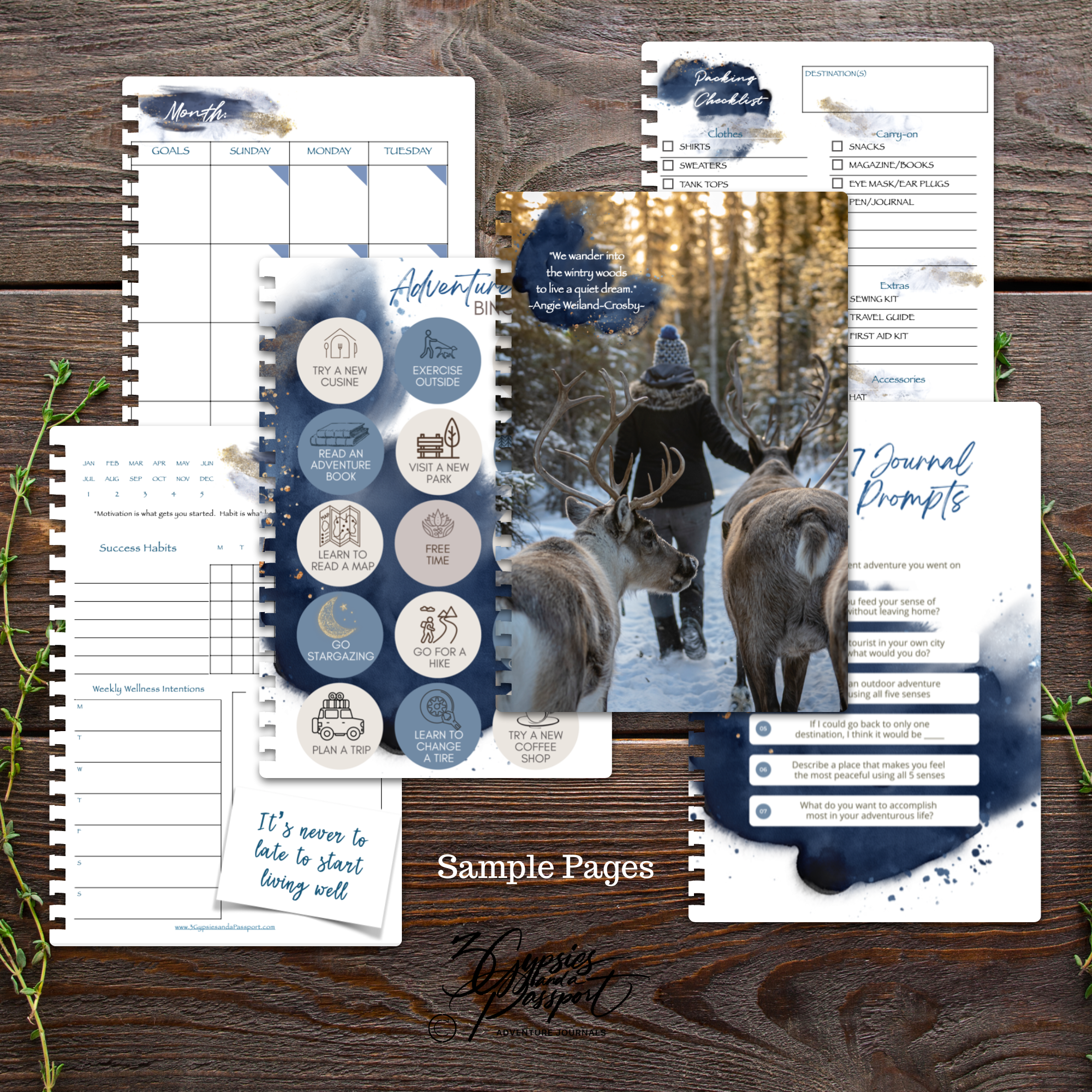 120 Day Adventure Planner - Limited Quantities!